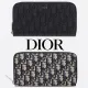 【2026】DIOR*オブリークジャガード ロングウォレット*モノグラム財布 19 x 11 cm