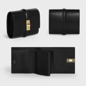【2026】【国内入手困難】CELINE セリーヌ トリフォールド ウォレット スモール 10.5 X 8.5 X 4 CM