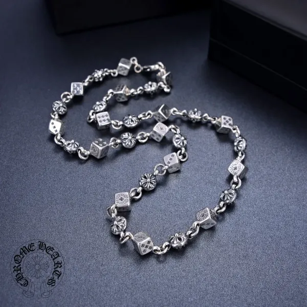 【2026】【CHROME HEARTS】ネックレス、新しいネックレス万能シンプルファッションオーナメント