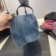 【2026】PRADA 春夏向けのタイダイデニムベースボールキャップとバケットハット