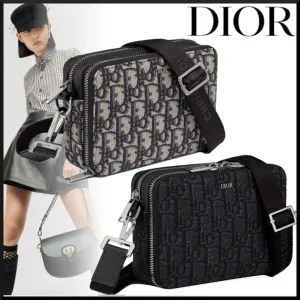 【2026】DIOR★オブリーク ジャカード ショルダーバッグ 17*12.5*5cm