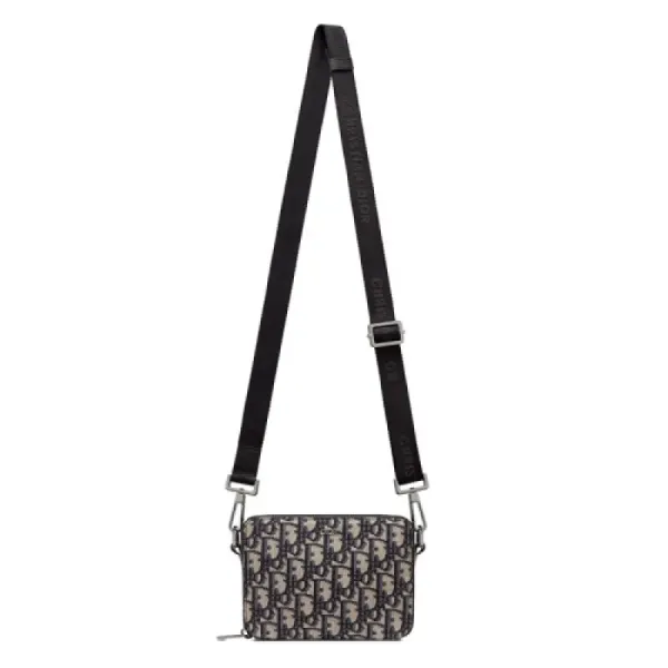 【2026】DIOR★オブリーク ジャカード ショルダーバッグ 17*12.5*5cm