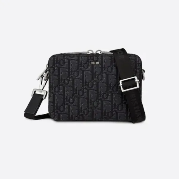 【2026】DIOR★オブリーク ジャカード ショルダーバッグ 17*12.5*5cm
