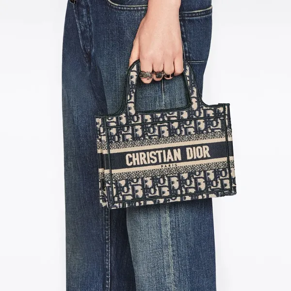 【2026】大人可愛い♪DIOR BOOK TOTEブックトート ミニバッグ オブリーク