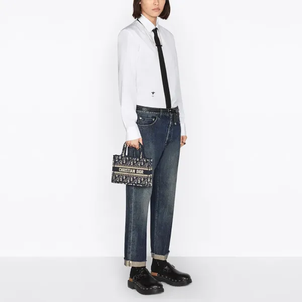 【2026】大人可愛い♪DIOR BOOK TOTEブックトート ミニバッグ オブリーク