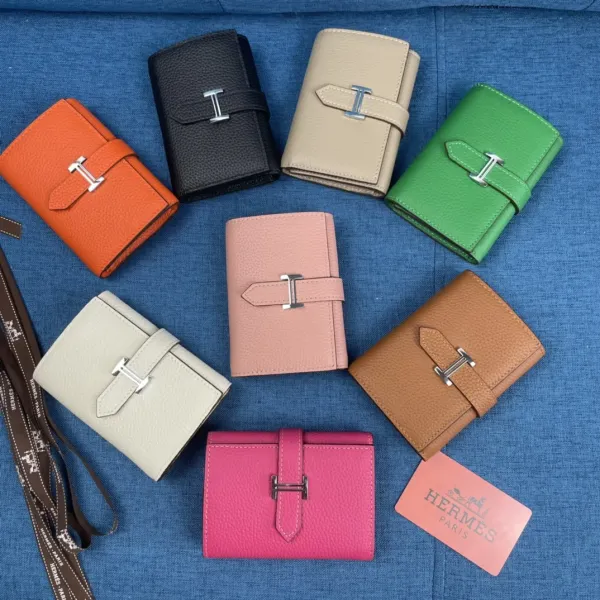 【2026】HERMÈS 三つ折り財布 8カラー 10X12CM