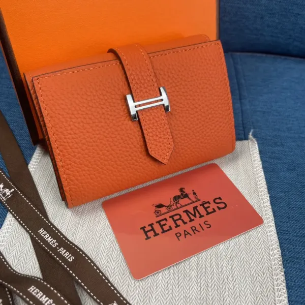 【2026】HERMÈS 三つ折り財布 8カラー 10X12CM
