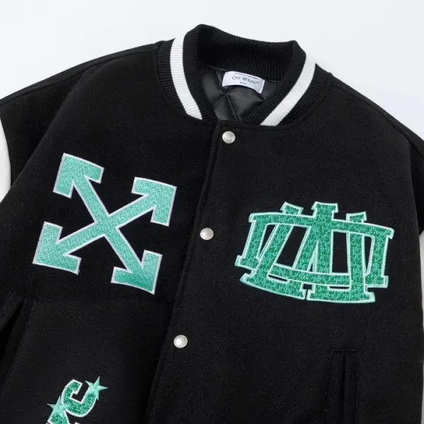 【2026】【OFF-WHITE  公式旗艦店】オフホワイト  野球着  ジャケット着ご好評に付き再入荷！241216
