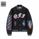 【2026】【OFF-WHITE  公式旗艦店】オフホワイト  野球着  ジャケット着ご好評に付き再入荷！241216