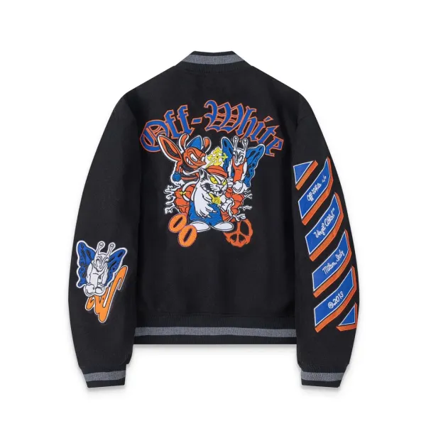 【2026】【OFF-WHITE  公式旗艦店】オフホワイト  野球着  ジャケット着ご好評に付き再入荷！241216