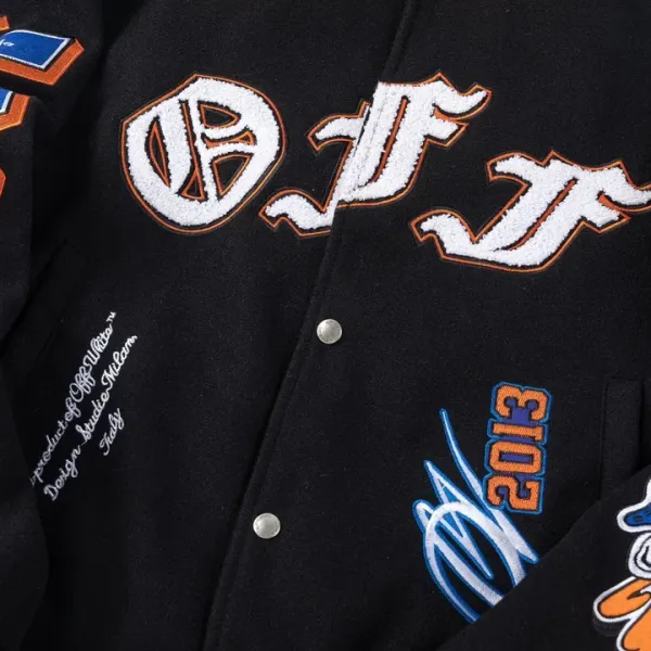 【2026】【OFF-WHITE  公式旗艦店】オフホワイト  野球着  ジャケット着ご好評に付き再入荷！241216