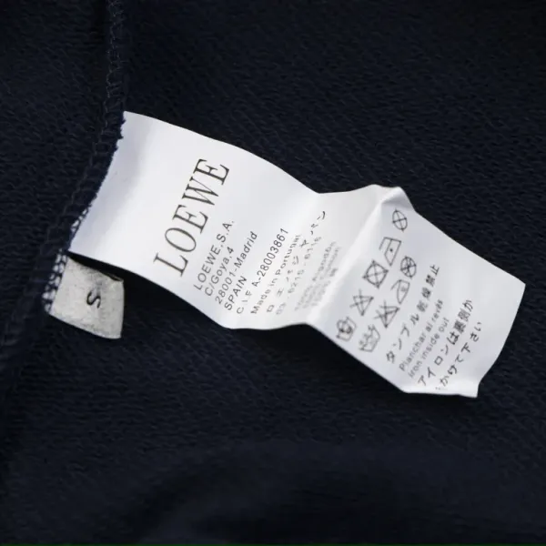 【2026】【LOEWE 公式旗艦店】ロエベ 丸首の衛衣 スウェット ご好評に付き再入荷！241115