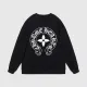 【2026】【CHROME HEARTS 公式旗艦店】クロムハーツ 丸首の衛衣 スウェット ご好評に付き再入荷 241025 【2026】【CHROME HEARTS 公式旗艦店】クロムハーツ 丸首の衛衣 スウェット ご好評に付き再入荷 241025