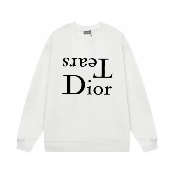 【2026】【DIOR 公式旗艦店】ディオール  丸首の衛衣 スウェットご好評に付き再入荷 241025