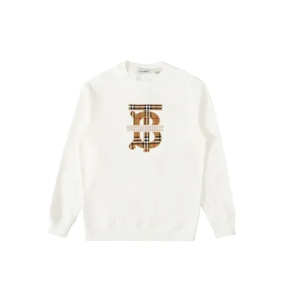 【2026】【BURBERRY   公式旗艦店】バーバリー   丸首の衛衣 スウェットご好評に付き再入荷 241025