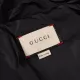 【2026】GUCCI グッチ  GG パターン フロントボタン ダウンジャケット ブラック 241016