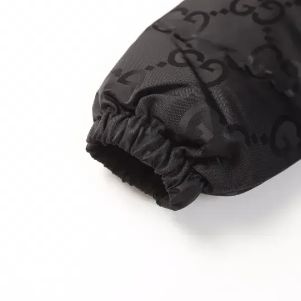 【2026】GUCCI グッチ  GG パターン フロントボタン ダウンジャケット ブラック 241016