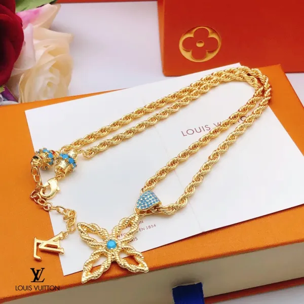 【2026】LV 【LOUIS VUITTON】ネックレス、新しいネックレス万能シンプルファッションオーナメント241015