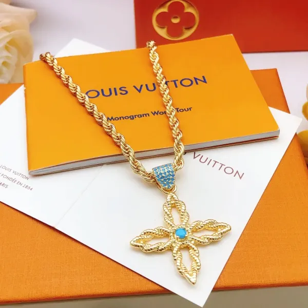 【2026】LV 【LOUIS VUITTON】ネックレス、新しいネックレス万能シンプルファッションオーナメント241015