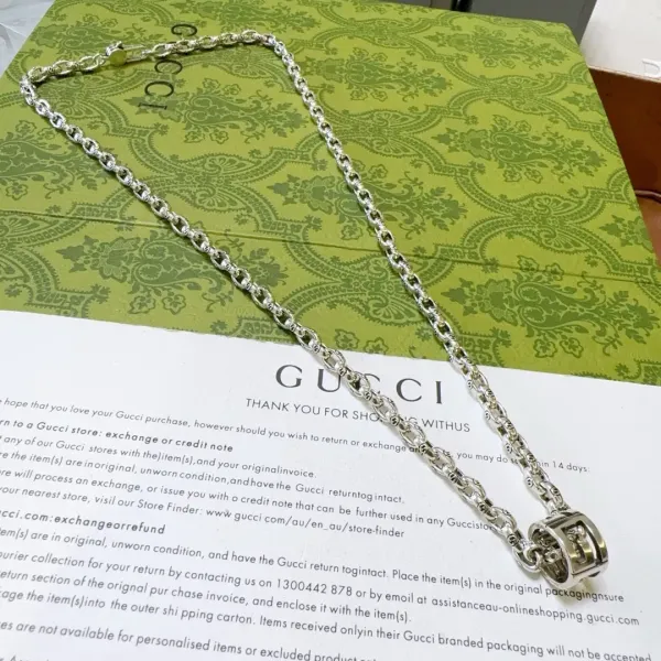 【2026】【GUCCI】ネックレス、新しいネックレス万能シンプルファッションオーナメント241015
