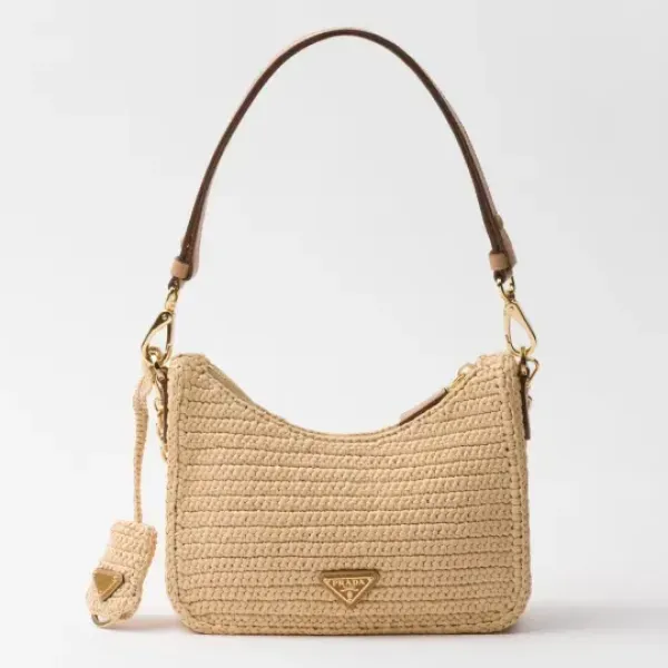 【2026】【大人気】PRADA  プラダ◆Re-edition ミニバッグ チェーン ストラップ付  22*18*6CM  240920