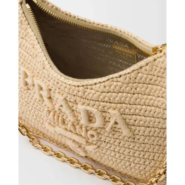 【2026】【大人気】PRADA  プラダ◆Re-edition ミニバッグ チェーン ストラップ付  22*18*6CM  240920