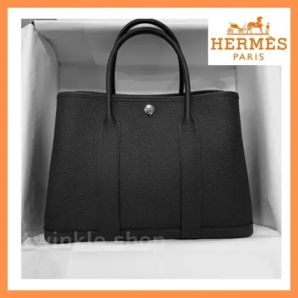 【2026】【シンプル】HERMES エルメス ハンドバッグ ガーデン・パーティ30  21*30*13CM  240919