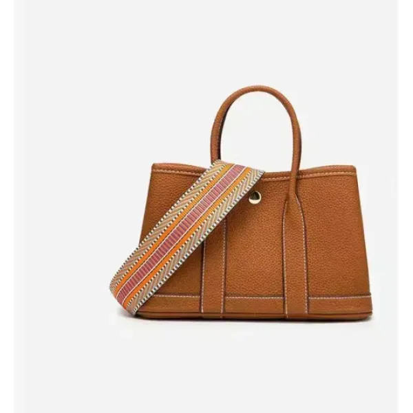 【2026】【シンプル】HERMES エルメス ハンドバッグ ガーデン・パーティ30  21*30*13CM  240919