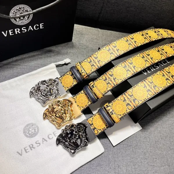 【2026】【VERSACE】(ヴェルサーチ) 4cmベルト メンズ 240912