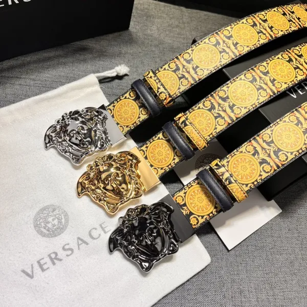 【2026】【VERSACE】(ヴェルサーチ) 4cmベルト メンズ 240912