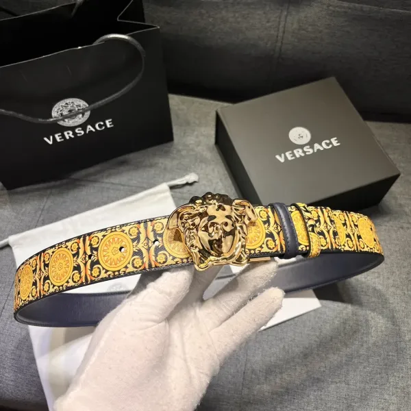 【2026】【VERSACE】(ヴェルサーチ) 4cmベルト メンズ 240912
