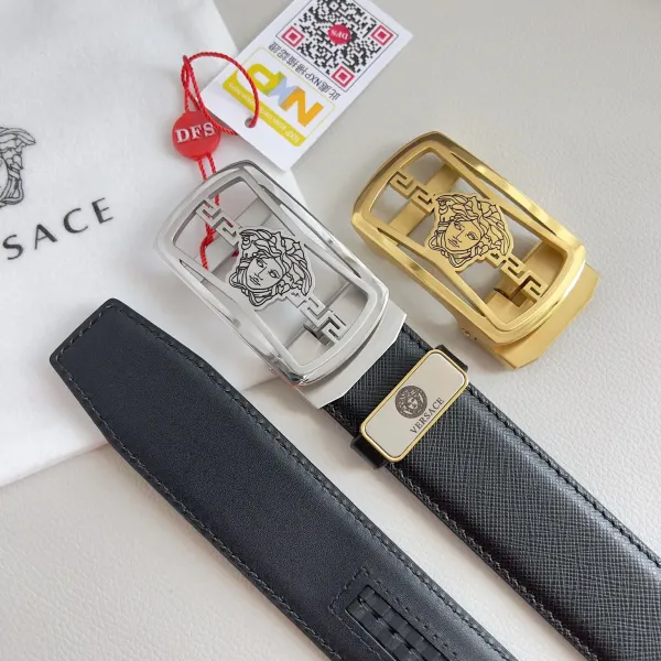 【2026】【VERSACE】(ヴェルサーチ) 3.5cmベルト メンズ 240903