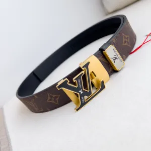 【2026】LV【LOUIS VUITTON】(ルイヴィトン) 3.5cmベルト メンズ  240903
