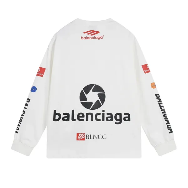 【2026】【BALENCIAGA 公式旗艦店】バレンシアガ  丸首の衛衣 スウェットご好評に付き再入荷 240829