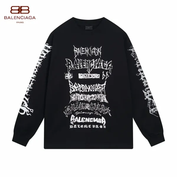 【2026】【BALENCIAGA 公式旗艦店】バレンシアガ  丸首の衛衣 スウェットご好評に付き再入荷 240829