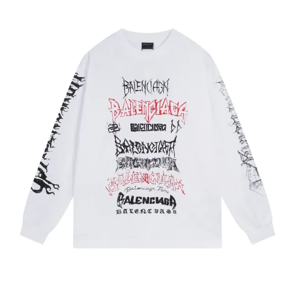 【2026】【BALENCIAGA 公式旗艦店】バレンシアガ  丸首の衛衣 スウェットご好評に付き再入荷 240829