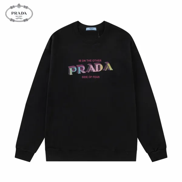 【2026】【PRADA 公式旗艦店】プラダ  丸首の衛衣 スウェットご好評に付き再入荷 240828