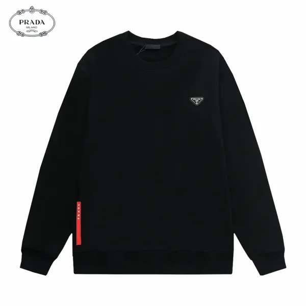 【2026】【PRADA 公式旗艦店】プラダ  丸首の衛衣 スウェットご好評に付き再入荷 240828