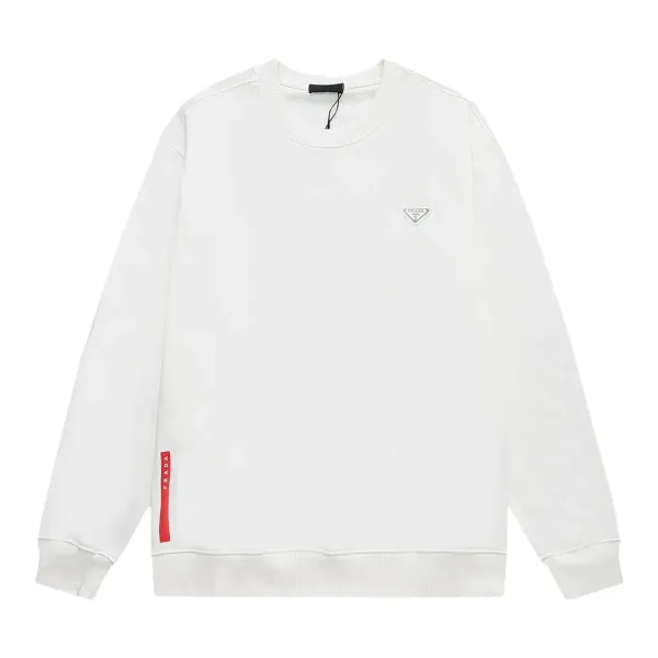 【2026】【PRADA 公式旗艦店】プラダ  丸首の衛衣 スウェットご好評に付き再入荷 240828