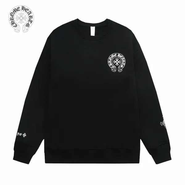【2026】【CHROME HEARTS 公式旗艦店】クロムハーツ 丸首の衛衣 スウェット ご好評に付き再入荷240829 【2026】【CHROME HEARTS 公式旗艦店】クロムハーツ 丸首の衛衣 スウェット ご好評に付き再入荷240829