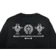 【2026】【CHROME HEARTS 公式旗艦店】クロムハーツ 丸首の衛衣 スウェット ご好評に付き再入荷240829 【2026】【CHROME HEARTS 公式旗艦店】クロムハーツ 丸首の衛衣 スウェット ご好評に付き再入荷240829