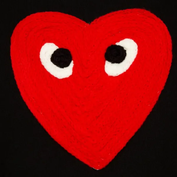 【2026】【COMME DES GARCONS PLAY公式旗艦店】コム デ ギャルソン プレイ丸首の衛衣 スウェット ご好評に付き再入荷 240816