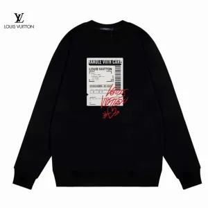 【2026】LV【LOUIS VUITTON 公式旗艦店】ルイヴィトン 丸首の衛衣 スウェットご好評に付き再入荷 240817