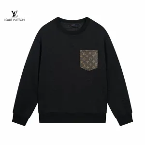 【2026】LV【LOUIS VUITTON 公式旗艦店】ルイヴィトン 丸首の衛衣 スウェットご好評に付き再入荷 240817