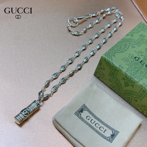 【2026】【GUCCI】ネックレス、新しいネックレス万能シンプルファッションオーナメント 240815