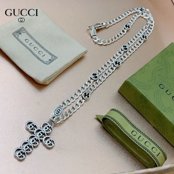 【2026】【GUCCI】ネックレス、新しいネックレス万能シンプルファッションオーナメント 240815