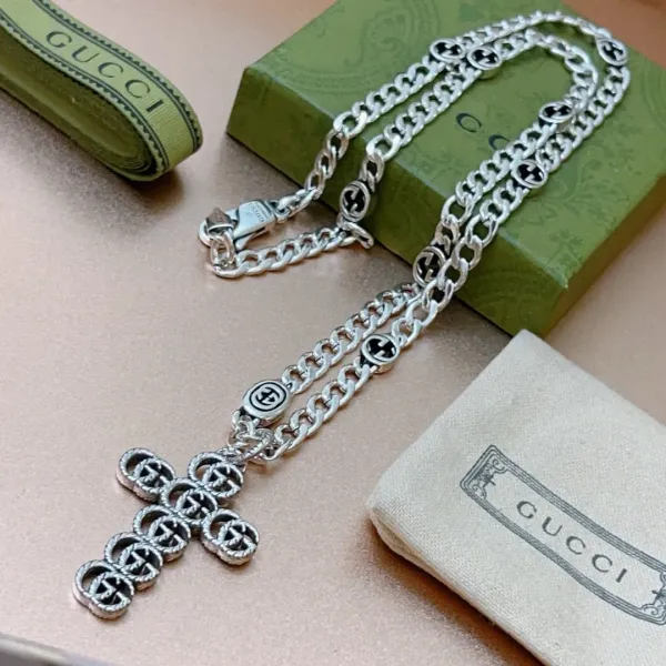 【2026】【GUCCI】ネックレス、新しいネックレス万能シンプルファッションオーナメント 240815