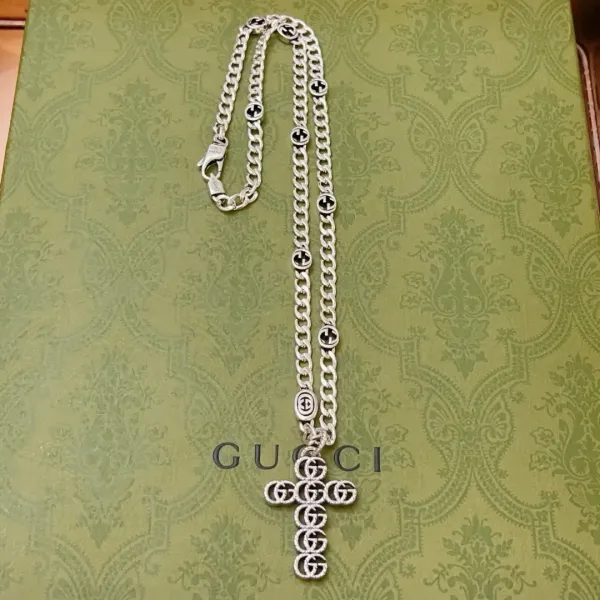 【2026】【GUCCI】ネックレス、新しいネックレス万能シンプルファッションオーナメント 240815