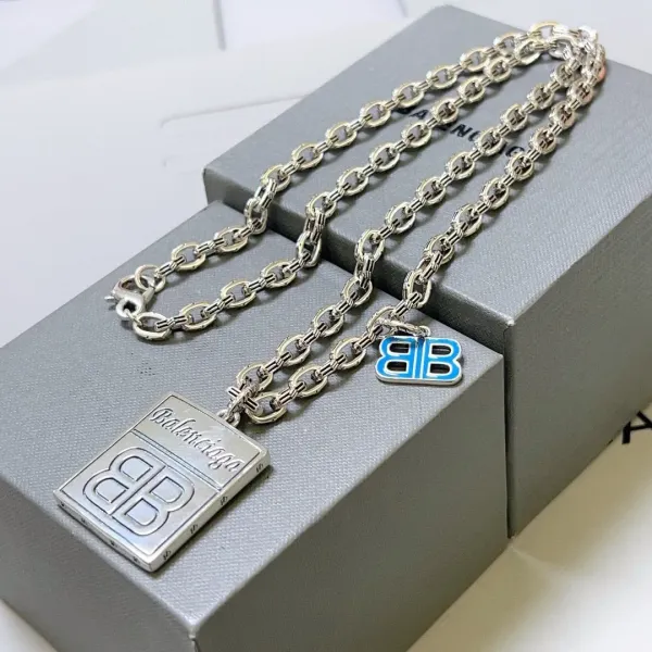 【2026】【BALENCIAGA】ネックレス、新しいネックレス万能シンプルファッションオーナメント  240814