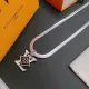 【2026】LV【LOUIS VUITTON】ネックレス、新しいネックレス万能シンプルファッションオーナメント 240813